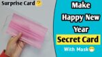 Happy New Year Secret Greeting Card / DIY Happy New Year Gift Idea / Make Happy New year Card 2022