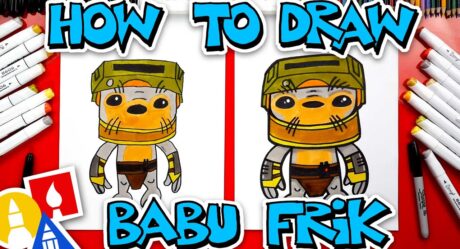 How To Draw Babu Frik From Star Wars: The Rise Of Skywalker