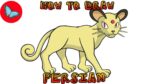 How To Draw Pokemon - Persian | Drawing Animals