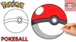 How To Draw a Pokeball | Pokemon | Easy Step By Step Drawing Tutorial