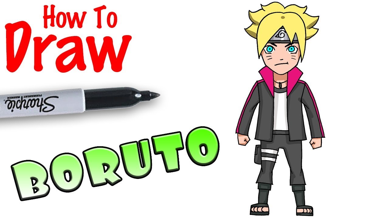 How to Draw Boruto