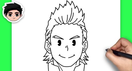 How to Draw Mirio Togata | My Hero Academia – Easy Anime Drawing Step-by-Step