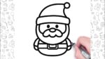 How to Draw Santa Claus Easy | Santa Klaus bolalar uchun rasm chizish | आसान सांता क्लॉस ड्राइंग