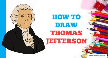 How to Draw Thomas Jefferson in a Few Easy Steps: Drawing Tutorial for Beginner Artists