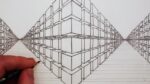 How to Draw a 3D Cube in Two-Point Perspective