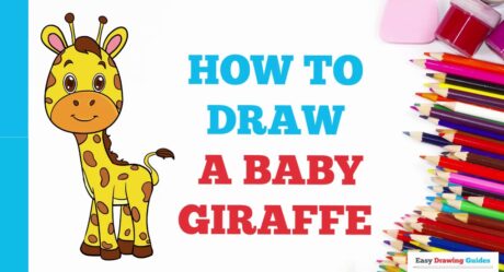 How to Draw a Baby Giraffe in a Few Easy Steps: Drawing Tutorial for Beginner Artists