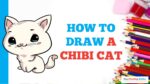 How to Draw a Chibi Cat in a Few Easy Steps: Drawing Tutorial for Beginner Artists