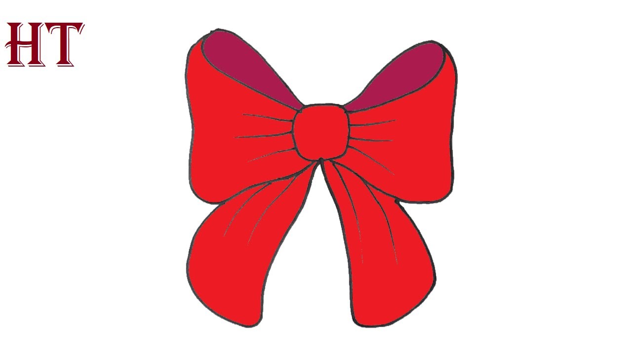 How to Draw a Ribbon Easy Step by Step