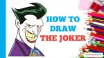 How to Draw the Joker in a Few Easy Steps: Drawing Tutorial for Beginner Artists