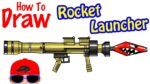 How to Draw the New Rocket Launcher | Fortnite