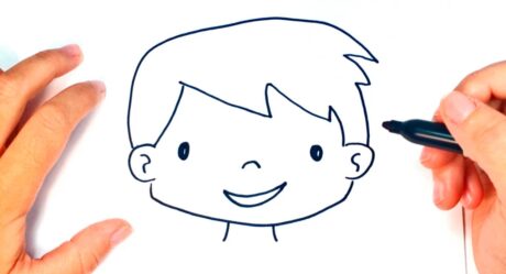 Cómo dibujar la cara de un niño | Tutorial de dibujo fácil de la cara de un niño