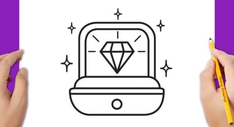 Comment dessiner une boîte à diamants