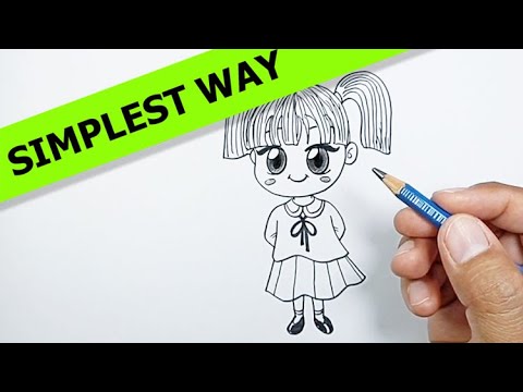 How to draw chibi for beginners | Simple Drawing Ideas