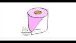 Hvordan man tegner en toiletpapirrulle