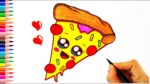 Pizza Nasıl Çizilir? - How To Draw a Pizza Slice