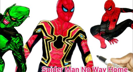 SPIDER-MAN: NO HAY CAMINO A CASA – PELÍCULA (2021) | Cómo dibujar a Spider-Man No Way Home
