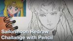 Sailor Moon Redraw Challenge / Pencil Drawing