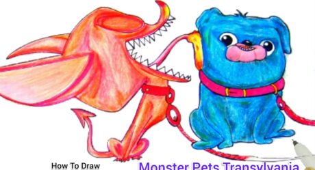 Tinkles Nueva Novia Transylvania 4 Monster Pets| Cómo dibujar mascotas monstruosas de Transylvania 4