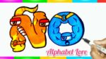 Alphabet Lore | NO | How To Draw a Alphabet Lore NO | ALPHABET LORE | Drawing Alphabet lore