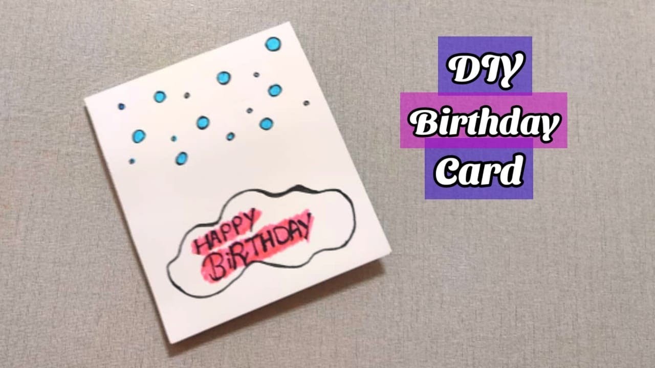 Best White Paper BIRTHDAY Card without glue | Beautiful greeting card | DIY Birthday card #shorts