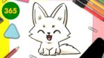 COMMENT DESSINER UN  ARCTIC FOX KAWAII - Dessins kawaii faciles - Apprenez à dessiner avec Jape