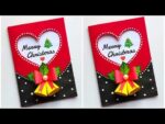 Christmas greeting card ideas 2022 / DIY Christmas card / Easy and Beautiful Christmas card making