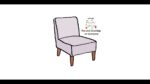 Comment dessiner un fauteuil nordique