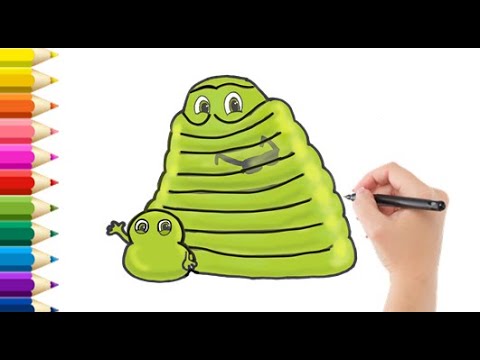 Como Dibujar a Monstruo Gelatinoso / How to Draw a Jelly Monster Hotel Transylvania