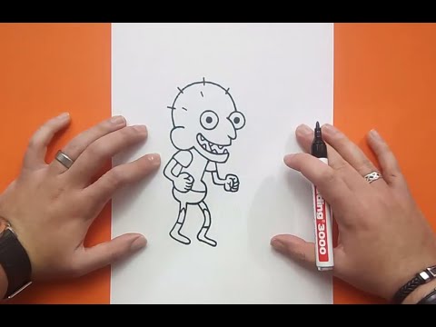 Como dibujar a Sumo paso a paso - Clarence | How to draw Sumo - Clarence