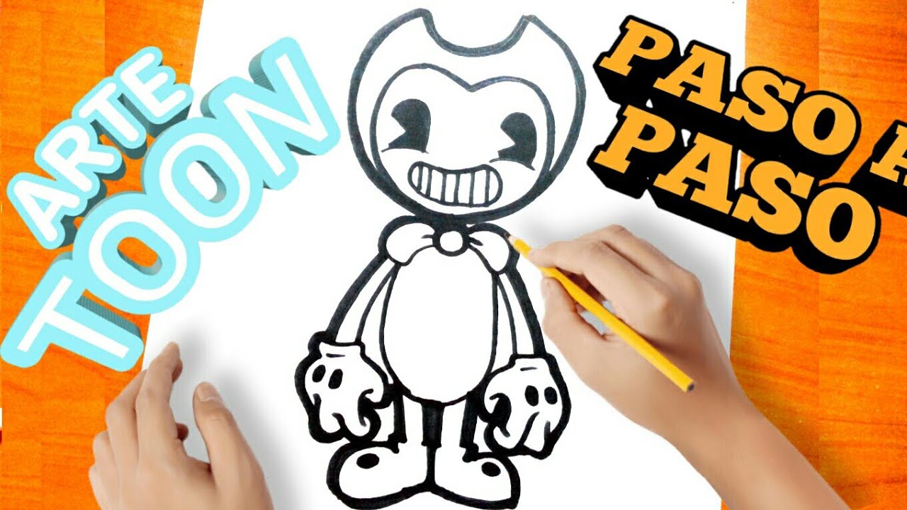 Cómo dibujar a bendy and the ink machine | how to draw bendy