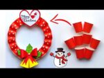DIY Christmas Wreath / Christmas decoration ideas 2022 / Christmas wreath making easy