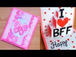 DIY Friendship Day Card from Paper | Friendship Day Card Ideas Easy | Friendship Day Gifts Handmade
