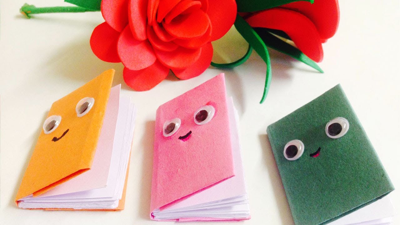 DIY MINI NOTEBOOKS ONE SHEET OF PAPER | MINI NOTEBOOKS OF OWN HANDS |  BACK TO SCHOOL IDEAS