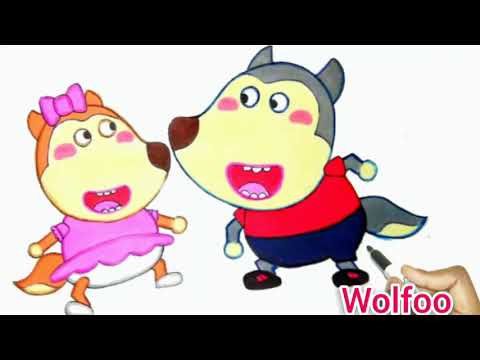 Don't be naughty kids ! wolfoo & Lucy|Wolfoo| Wolfoo Family |How To Draw Wolfoo and Lucy From Wolfoo