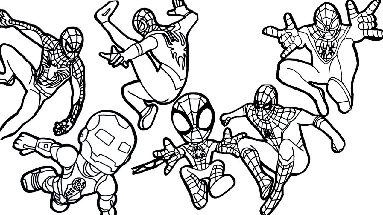 Drawings of the  Marvel’s Spider-Man Remastered 2 - Miles morales -DISNEY - Compilado  #16