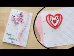 Easy Valentine's Day Card  | Valentine's Day Card | Handmade card | Paper Craft Idea