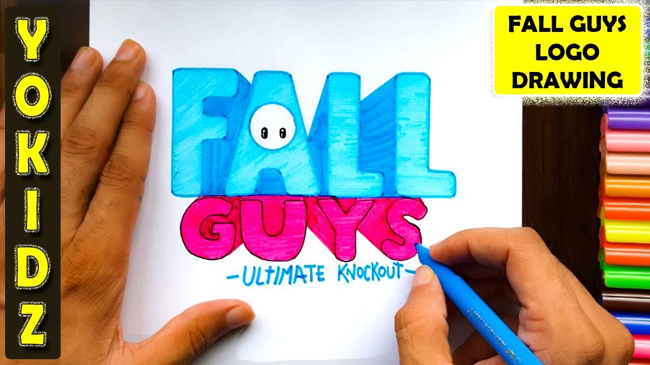 Fall guys рисунки