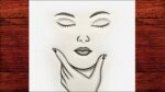 Güzel Kız Yüzü Çizimi Nasıl Yapılır - Karakalem Kız Nasıl Çizilir - Adım Adım Kız Yüzü Çizimi [2023]