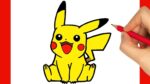 HOW TO DRAW A CUTE PIKACHU EASY STEP BY STEP