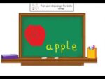 Hoe teken je een appel op het bord