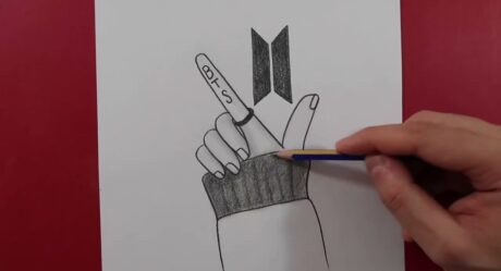 How To Draw BTS / Easy Drawing Step By Step Tutorial Art For Beginners / Pencil Sketch