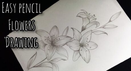 How To Draw Flowers Easy Step By Step Tutorial For Beginners