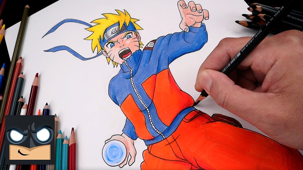 How To Draw Naruto | Draw & Color Tutorial