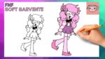How To Draw Soft Sarvente | Friday Night Funkin Mod | FNF | Step By Step Drawing Tutorial