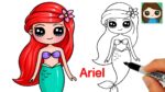 How to Draw Ariel The Little Mermaid  NEW
