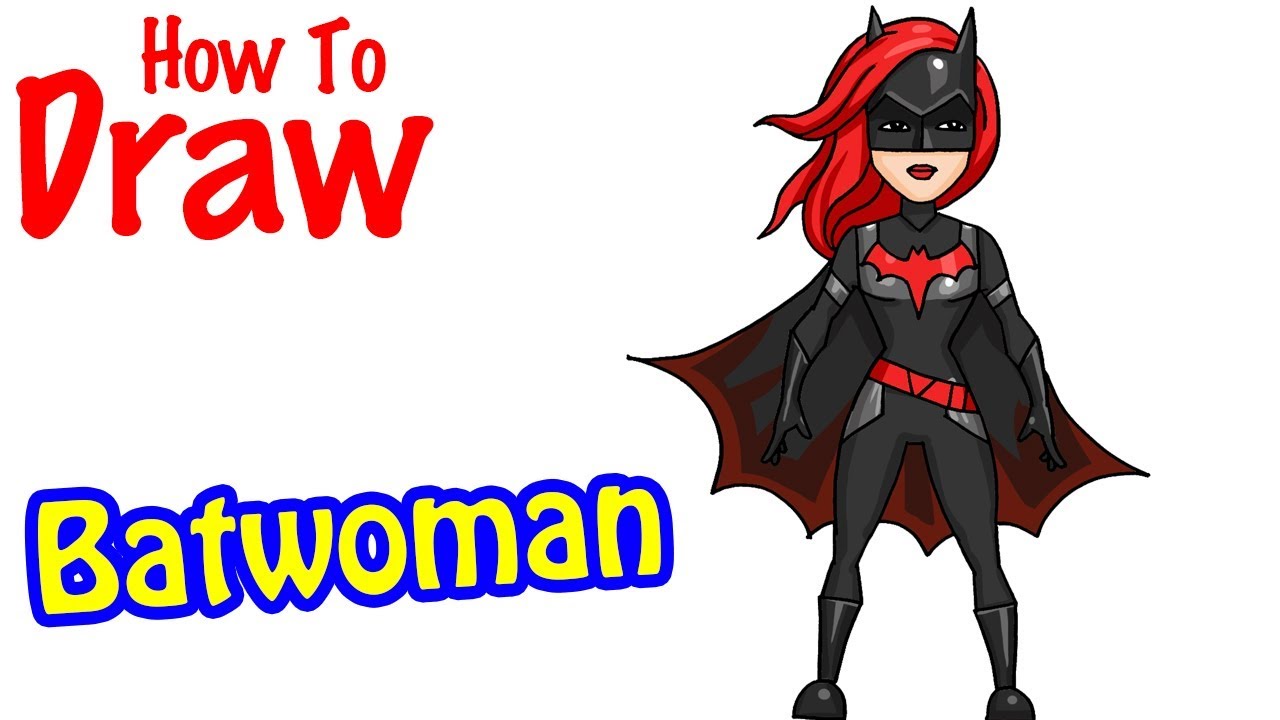 How to Draw Batwoman