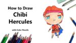 How to Draw Chibi Hercules Step by Step - very easy