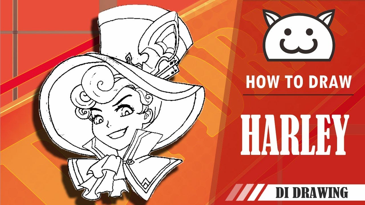 How to Draw Harley | Mobile Legend