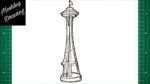 How to Draw The Space Needle