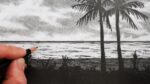 How to Draw a Beach: Pencil Drawing Step by Step